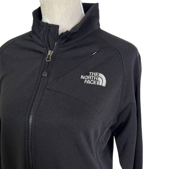 The North Face Women’s Full Zip Softsheel Jacket Black Size M - Picture 3 of 12